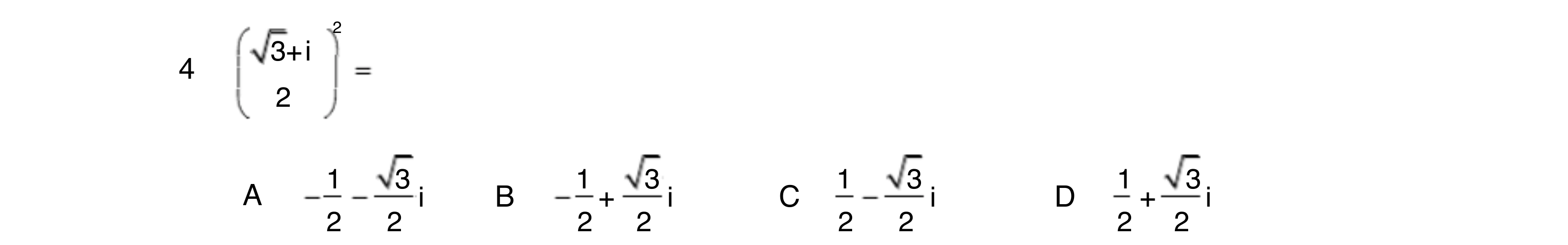 第 4 题